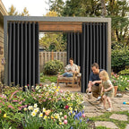 Waterproof Outdoor Curtain W105 x L108 - Image 2