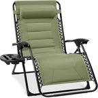 Best Choice Products Oversized Padded Zero Gravity Chair, Folding Outdoor Patio by Unknown
