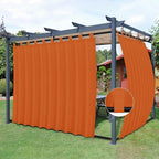 Easy-Going Outdoor Patio Curtains 2 Panels, 110x120 inch, Porch and Pergola by Easy-Going