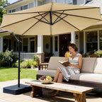 10FT Cantilever Offset Patio Umbrella - Image 4
