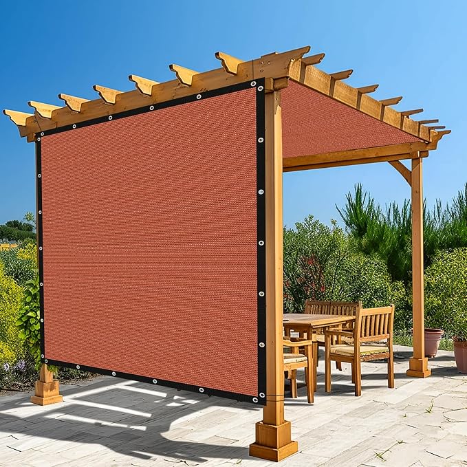 Amagenix 90% Pergola Shade Cover 7' X 24' Sun Shade Cloth by Amagenix