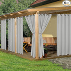 HolidayIdeas Waterproof Outdoor Curtains by HolidayIdeas