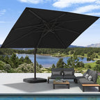 9' X 12' Cantilever Patio Outdoor Umbrella - Image 2