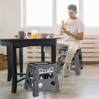 Delxo Folding Step Stool 13 Inch, 300 Lbs Step Stool - Image 4