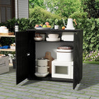 HOMSPARK Indoor/Outdoor Storage Cabinet - Image 6