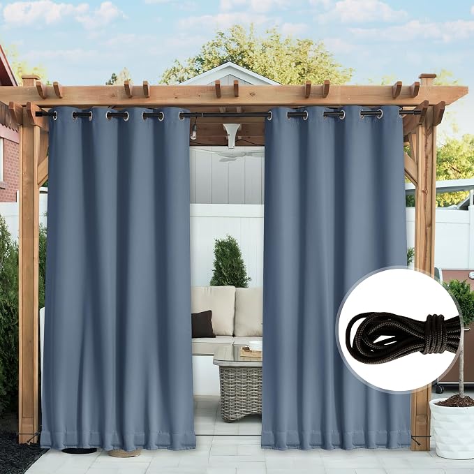 NICETOWN Windproof Outdoor Curtains - Image 6
