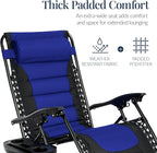Best Choice Products Oversized Padded Zero Gravity Chair, Folding Outdoor Patio - Image 6