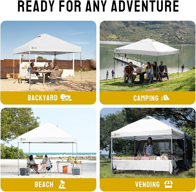 CROWN SHADES 10x10 Pop Up Canopy Tent - Image 5