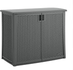 Suncast Lockable Outdoor Cabinet Storage by Unknown