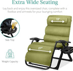 Best Choice Products Oversized Zero Gravity Chair, Folding Outdoor Patio - Image 5
