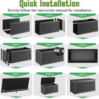 Outdoor Storage Waterproof Deck Box - Image 8