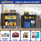 GAIOUS 35.6'' Tall Metal Garage Storage Cabinet - Image 3