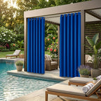 Waterproof Outdoor Curtain W84 x L84 - Image 2