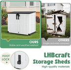 LHBcraft Outdoor Storage Cabinet 36 Cu Ft - Image 6