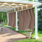 RYB HOME Extra Wide Outdoor Curtains by RYBHOME