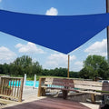 Windscreen4less 3' x 3' x 3' Sun Shade Sail Triangle Outdoor Canopy Cover UV by Windscreen4less