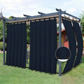 Easy-Going Outdoor Patio Curtains 2 Panels, 54x84 inch, Porch and Pergola by Easy-Going