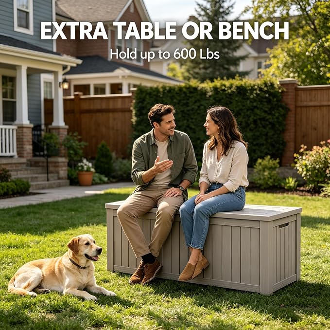 230 Gallon Outdoor Storage Box, Package Delivery Box - Image 8