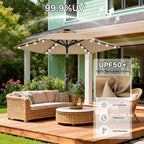 ABCCANOPY Solar Led Patio Umbrella - Image 5