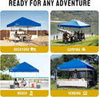 CROWN SHADES 8x8 Pop Up Canopy Tent - Image 4
