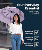 Windproof Travel Umbrella - Image 6