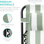 Best Choice Products Set of 2 Adjustable Steel Mesh Zero Gravity Lounge Chair - Image 7