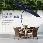 Best Choice Products 10ft Market Umbrella, Outdoor Sun Shade - Image 4