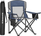 SONGMICS Camping Chair, Folding Oversized Chair, Comfortable and Heavy-Duty by Unknown