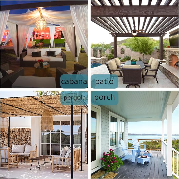 BONZER Waterproof Indoor/Outdoor Curtains - Image 7