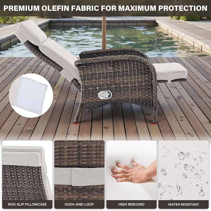 5 Piece Patio Furniture Set - Image 5