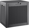 30 Gallon Outdoor Storage Box, Resin Deck Boxes Indoor and outdoor, Waterproof by KAMABOKO