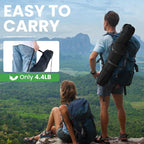 2 Pack Lightweight Folding Camping Chairs, Outdoor Lawn Beach Chair - Image 4