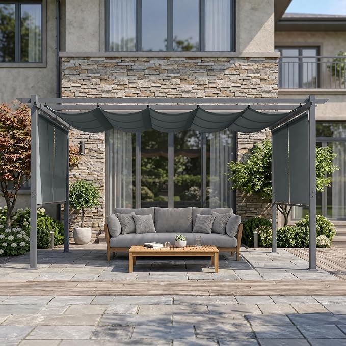 10 x 13 ft Outdoor Pergola - Image 2