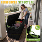 Greesum Outdoor Storage Box 82 Gallon Storage Bin - Image 5