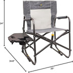 GCI Outdoor Freestyle Rocker Portable Folding Rocking Chair, Outdoor Camping - Image 8