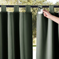 NICETOWN 2 Panels Greyish Green Long Outdoor Curtainss by NICETOWN
