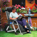 MOPHOTO Zero Gravity Chair, Outdoor Padded Lounge Chair - Image 2