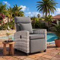 Garvee Outdoor Recliner Chair, Reclining Patio Chairs by Garvee