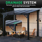 Aoxun 8’x5’ Gazebo for Patio, Gazebo Pergola - Image 6