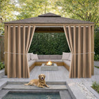DIVA EN CAMINO DEC Outdoor Patio Curtain Waterproof Darkening Thermal Insulated by DivaenCamino