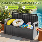 Greesum 80 Gallon Outdoor Storage Bench - Image 6