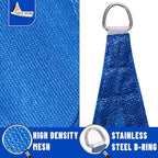 LOVE STORY 20' x 20' x 20' Triangle Sun Shade Sail - Image 5
