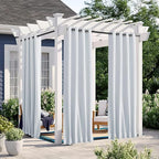 NICETOWN 2 Panels Outdoor Curtains - Image 2