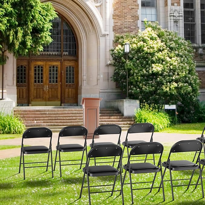 VINGLI 6 Pack Folding Chairs - Image 6