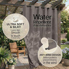 Waterproof Outdoor Curtain W105 x L108 - Image 4