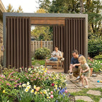 Waterproof Outdoor Curtain W105 x L108 - Image 2