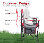 ALPHA CAMP Oversized Fully Padded Camping Chairs - Image 3