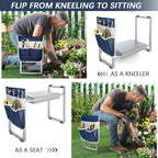 Garden Kneeler and Seat, 10.2" Wider Heavy Duty Thick - Image 5