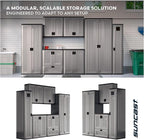 Suncast Tall Storage Cabinet for Garage Organization - Image 7