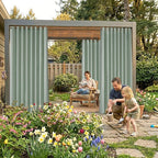 Waterproof Outdoor Curtain W105 x L95 - Image 2